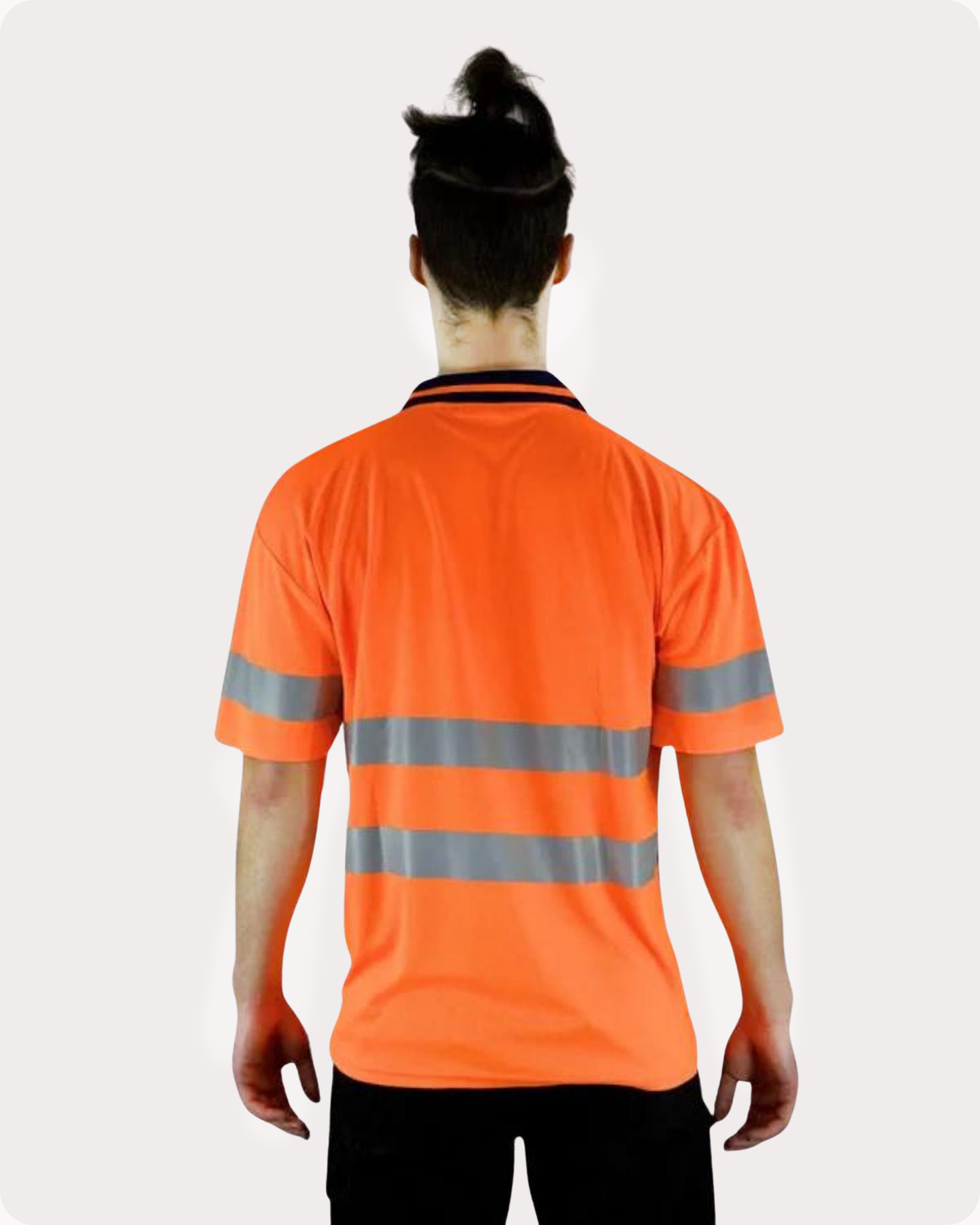 Hi Vis SS Taped Polo With Pocket 19OST