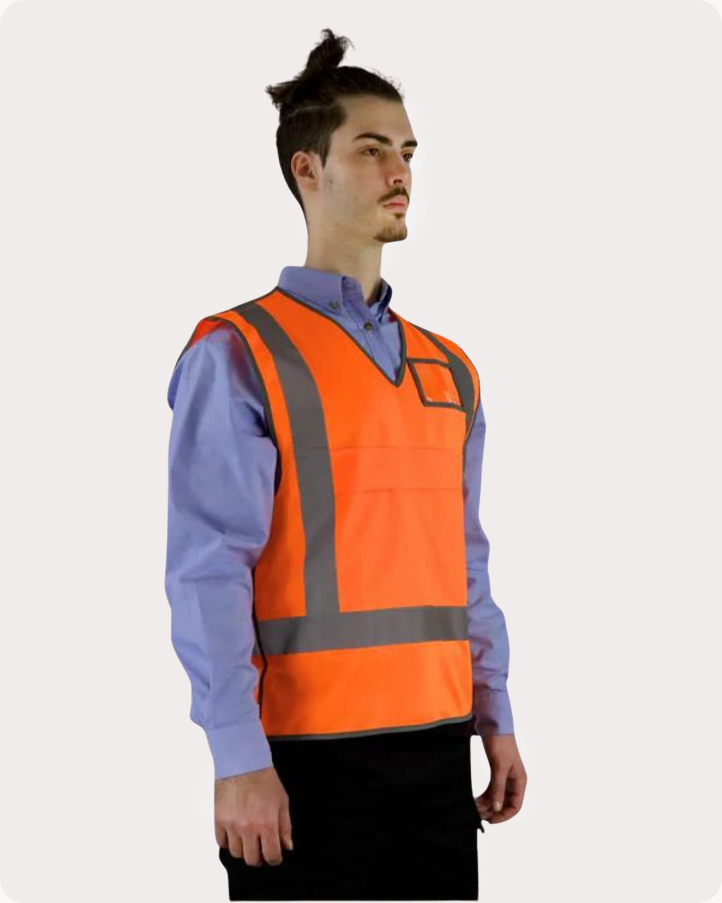 Hi Vis Taped Safety Vest 12VOX