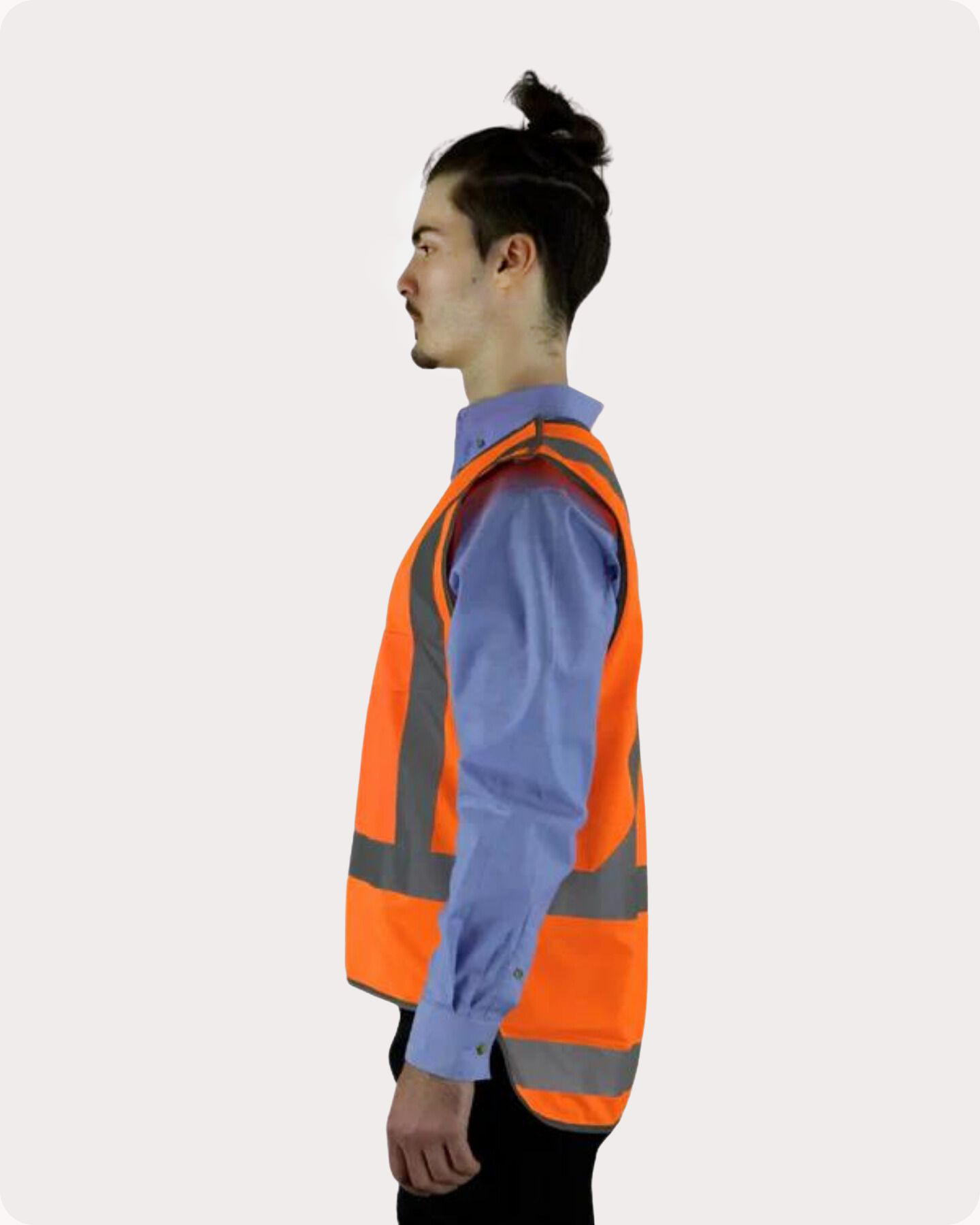 Hi Vis Taped Safety Vest 12VOX