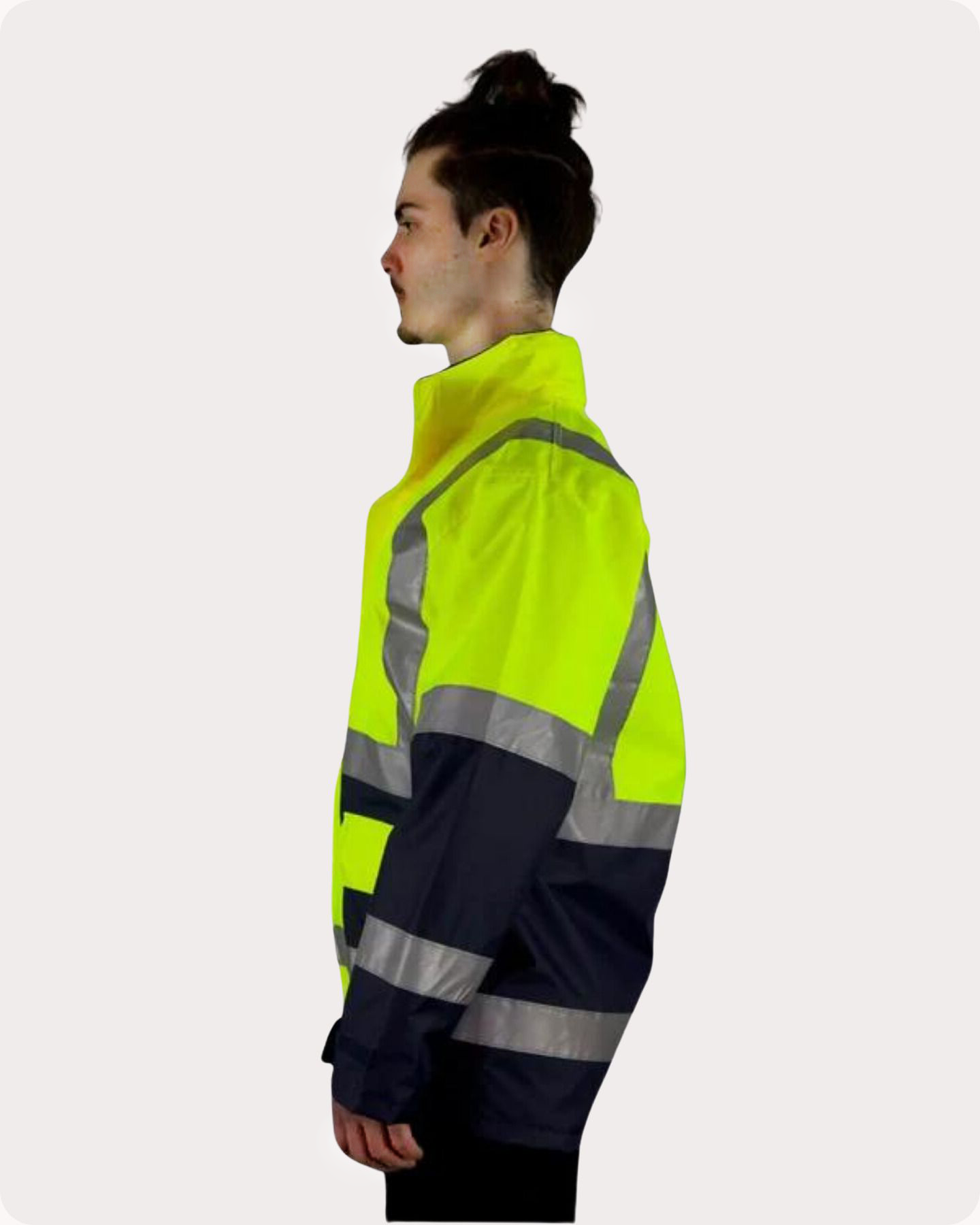 Hi Vis Taped Rain Jacket 2RJYT