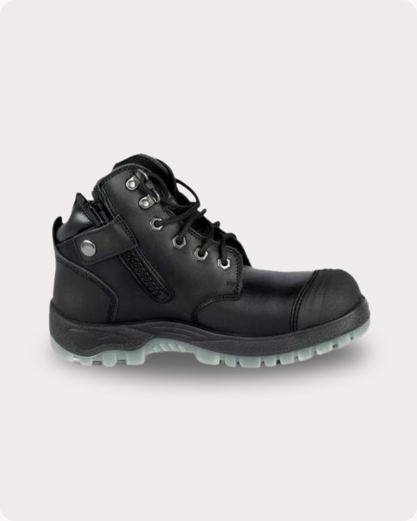 Zip Sided Work Boots 8302