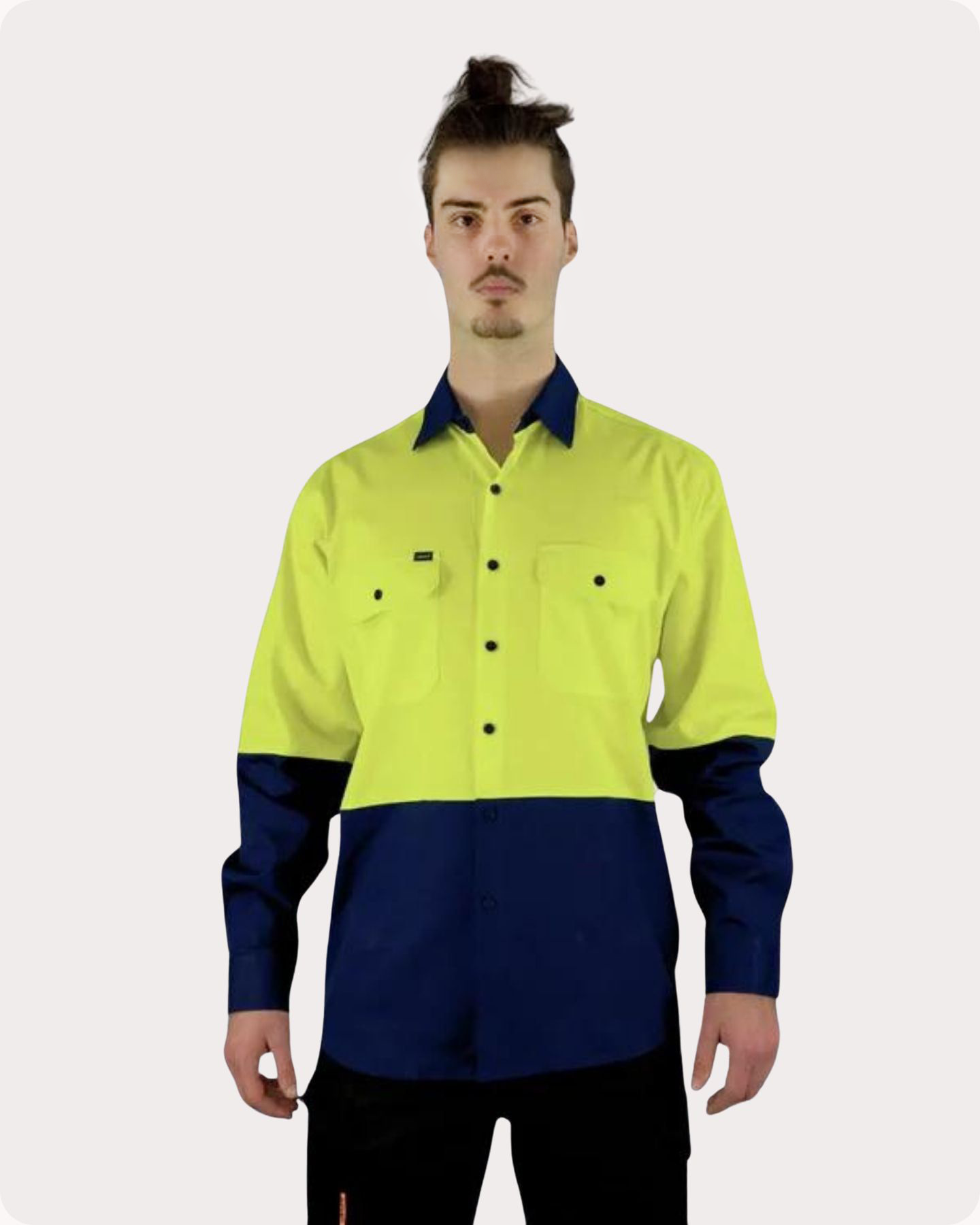 Hi Vis LS Drill Shirt 7LDY