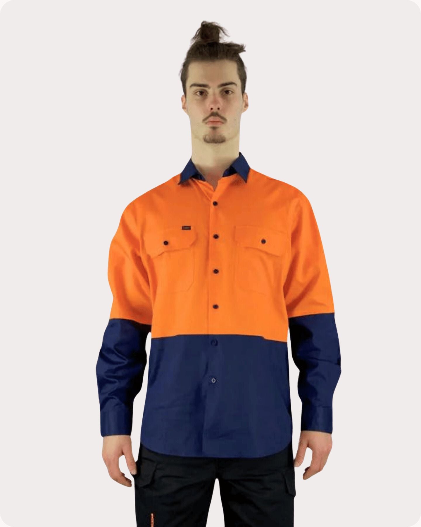 Hi Vis LS Drill Shirt 7LDO