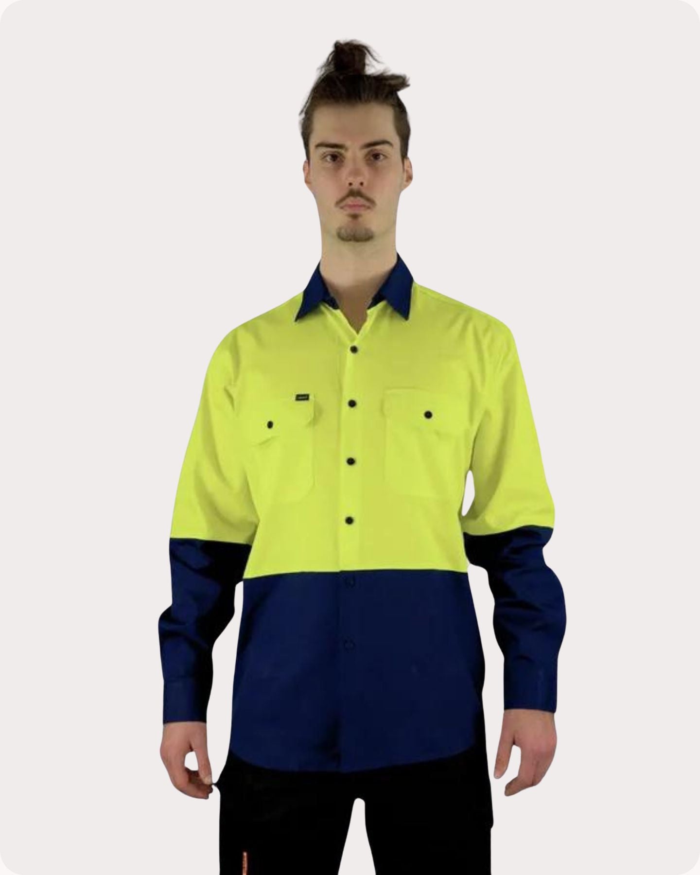 Hi Vis LS Drill Shirt 7LDY