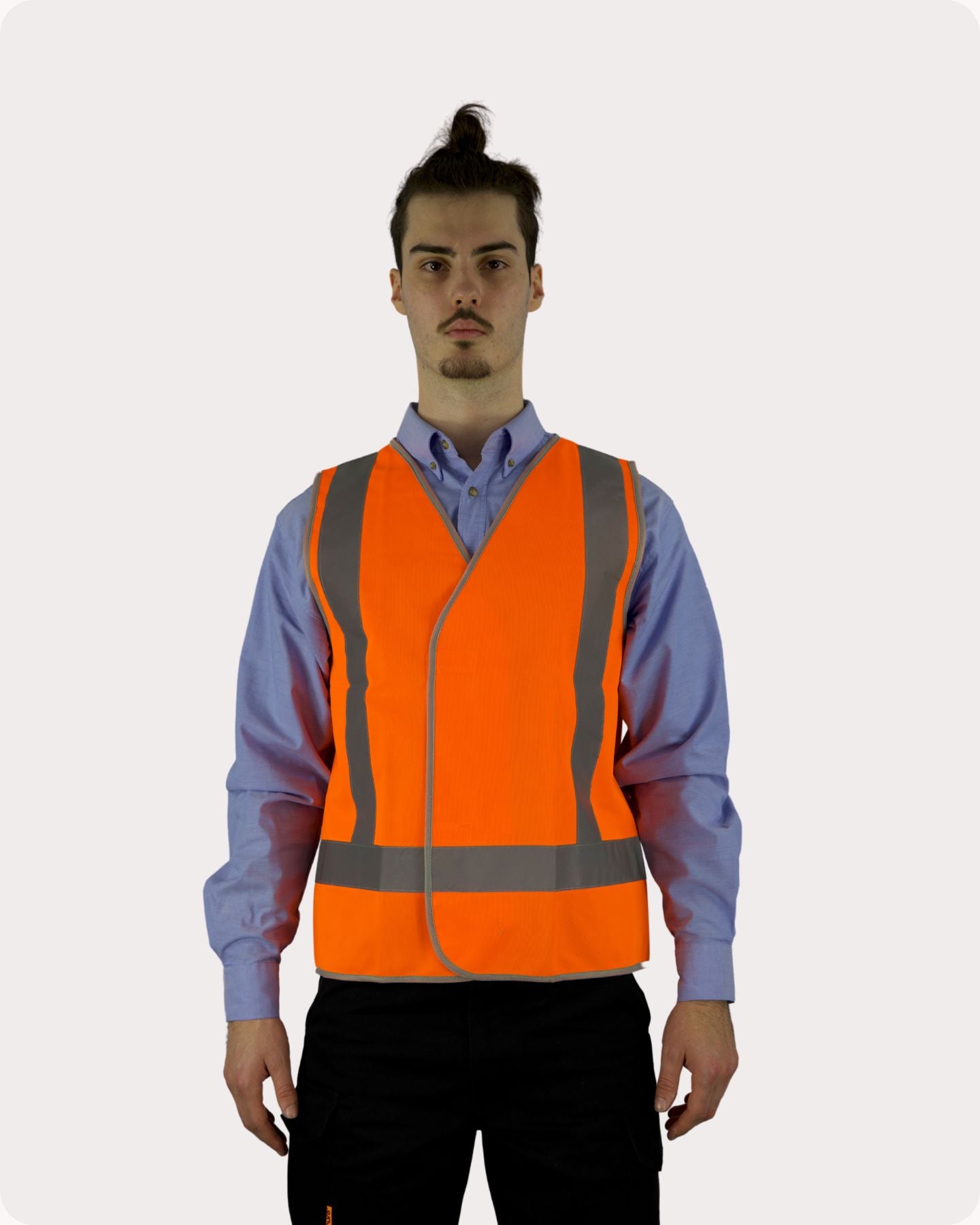 Hi Vis Taped Safety Vest 12VOR