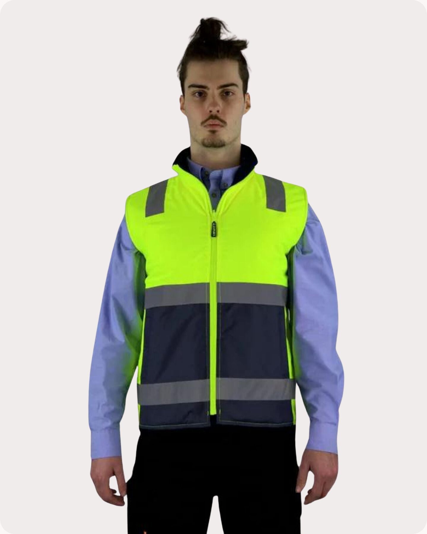 Hi Vis Taped Winter Vest 2RVYT