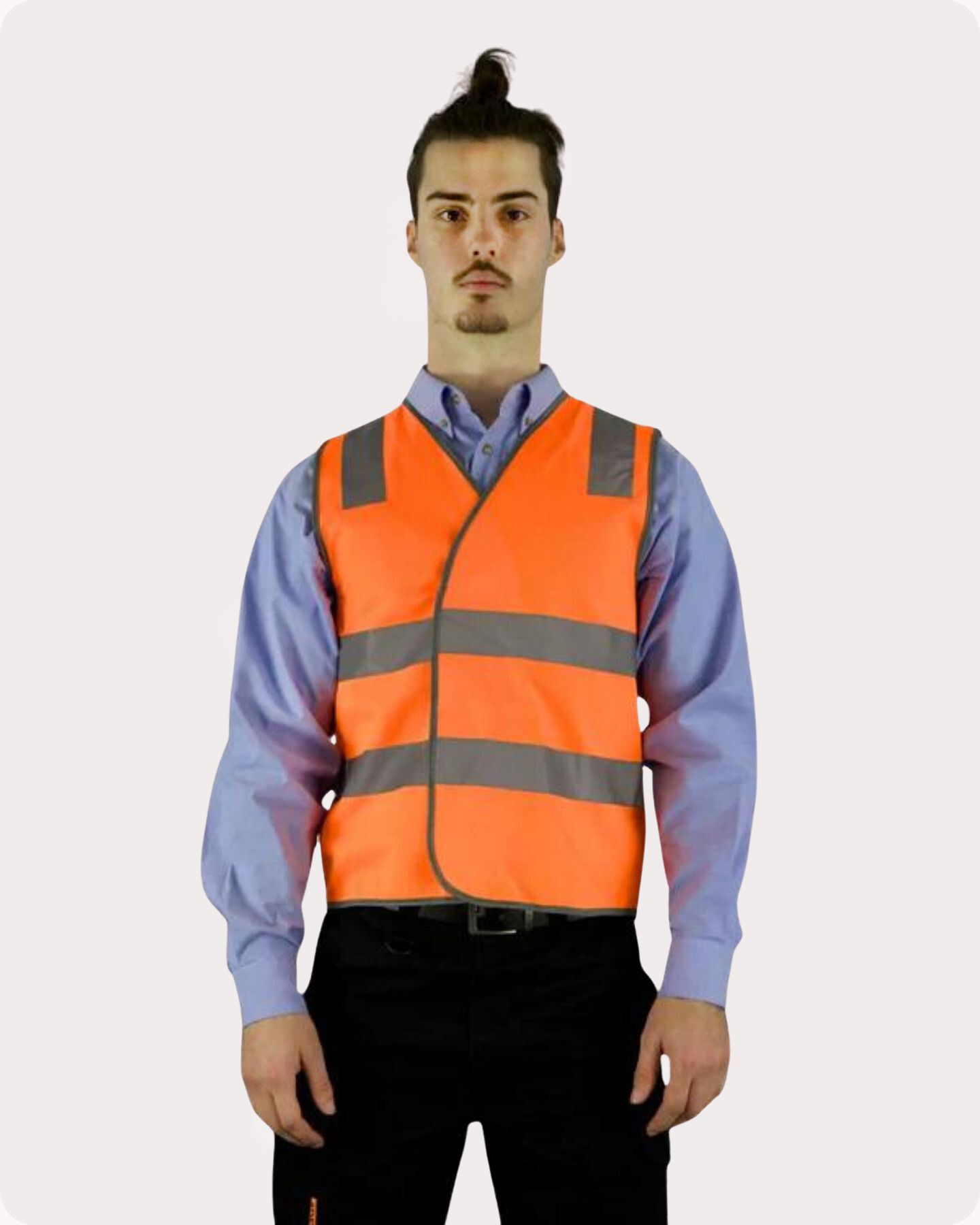 Hi Vis Taped Safety Vest 12VOT