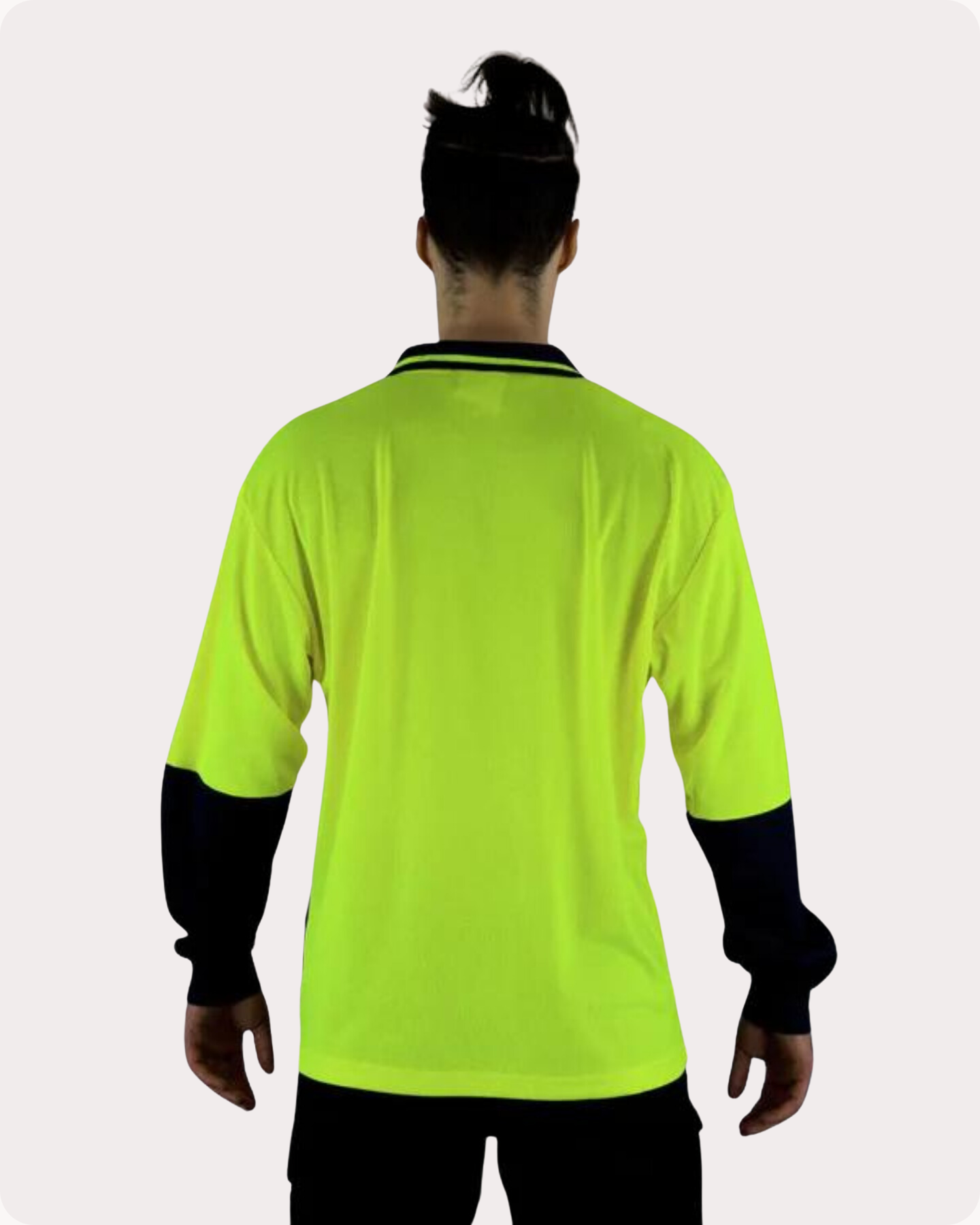 Hi Vis LS Polo Shirt 19YL