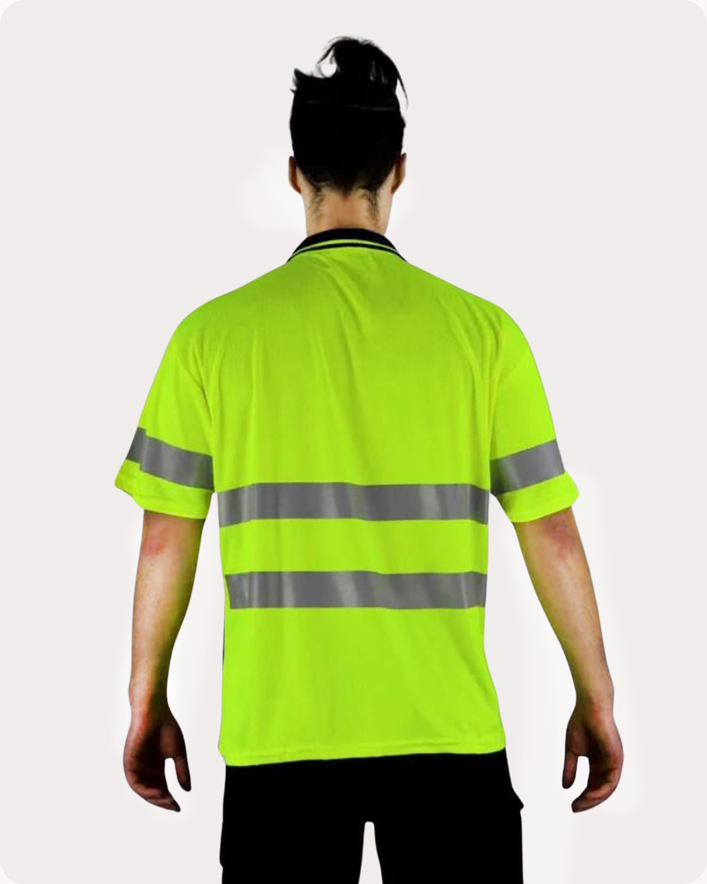 Hi Vis SS Taped Polo With Pocket 19YST