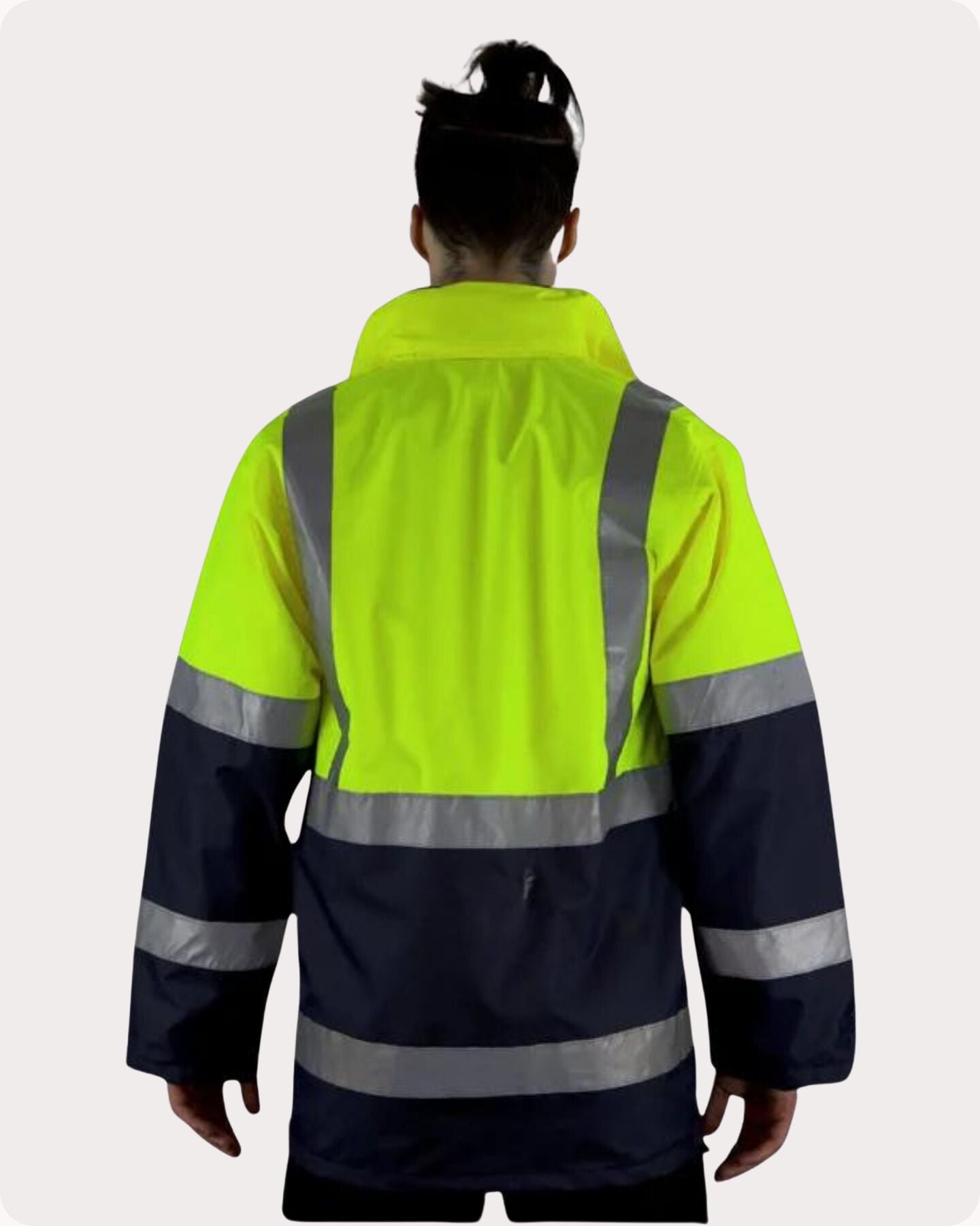 Hi Vis Taped Rain Jacket 2RJYT