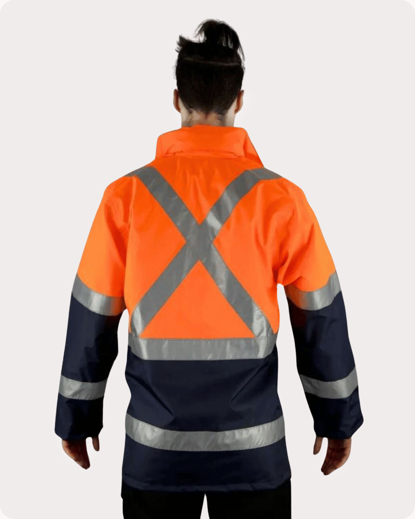 Hi Vis Taped Rain Jacket 2RJOX