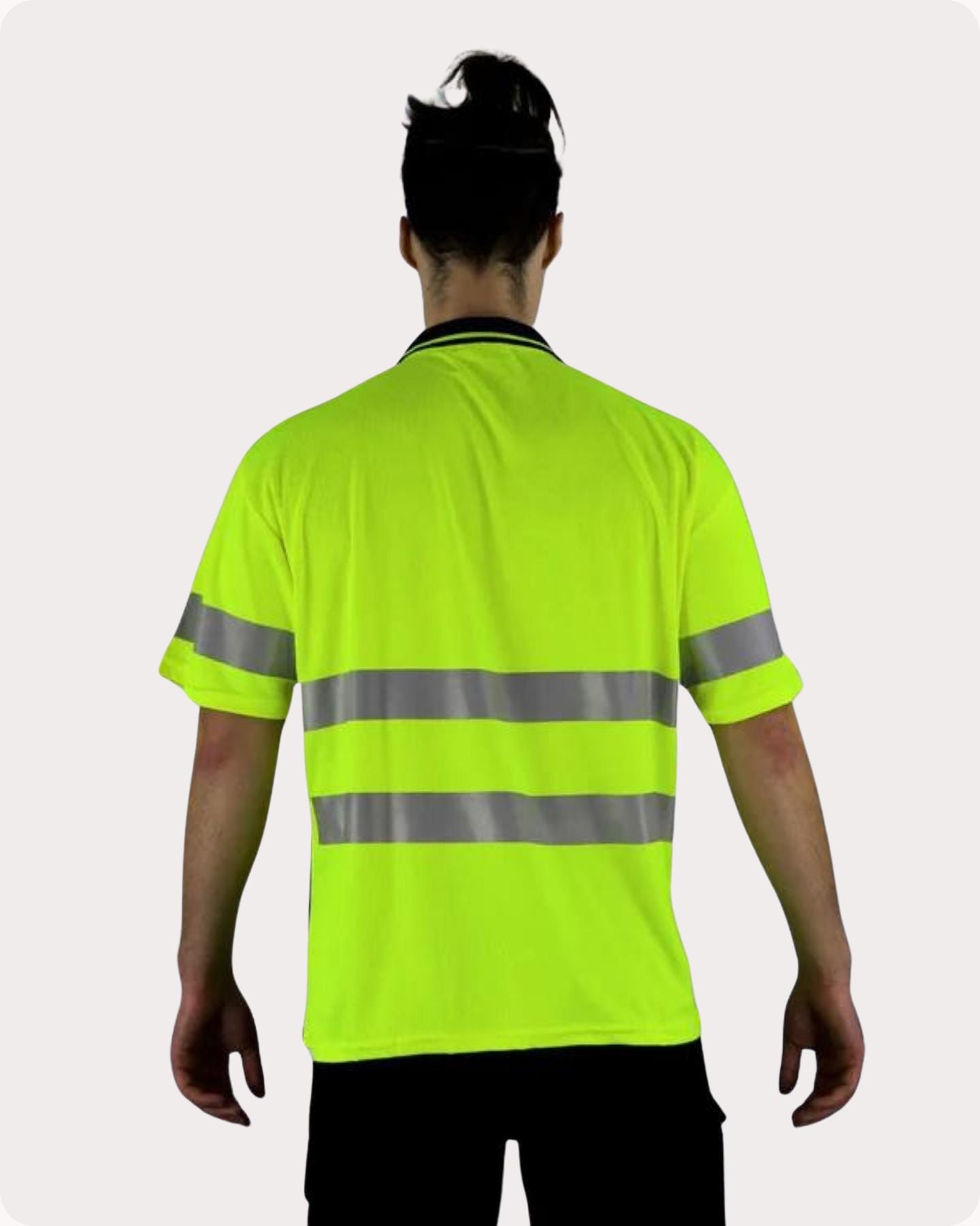 Hi Vis SS Taped Polo With Pocket 19YST