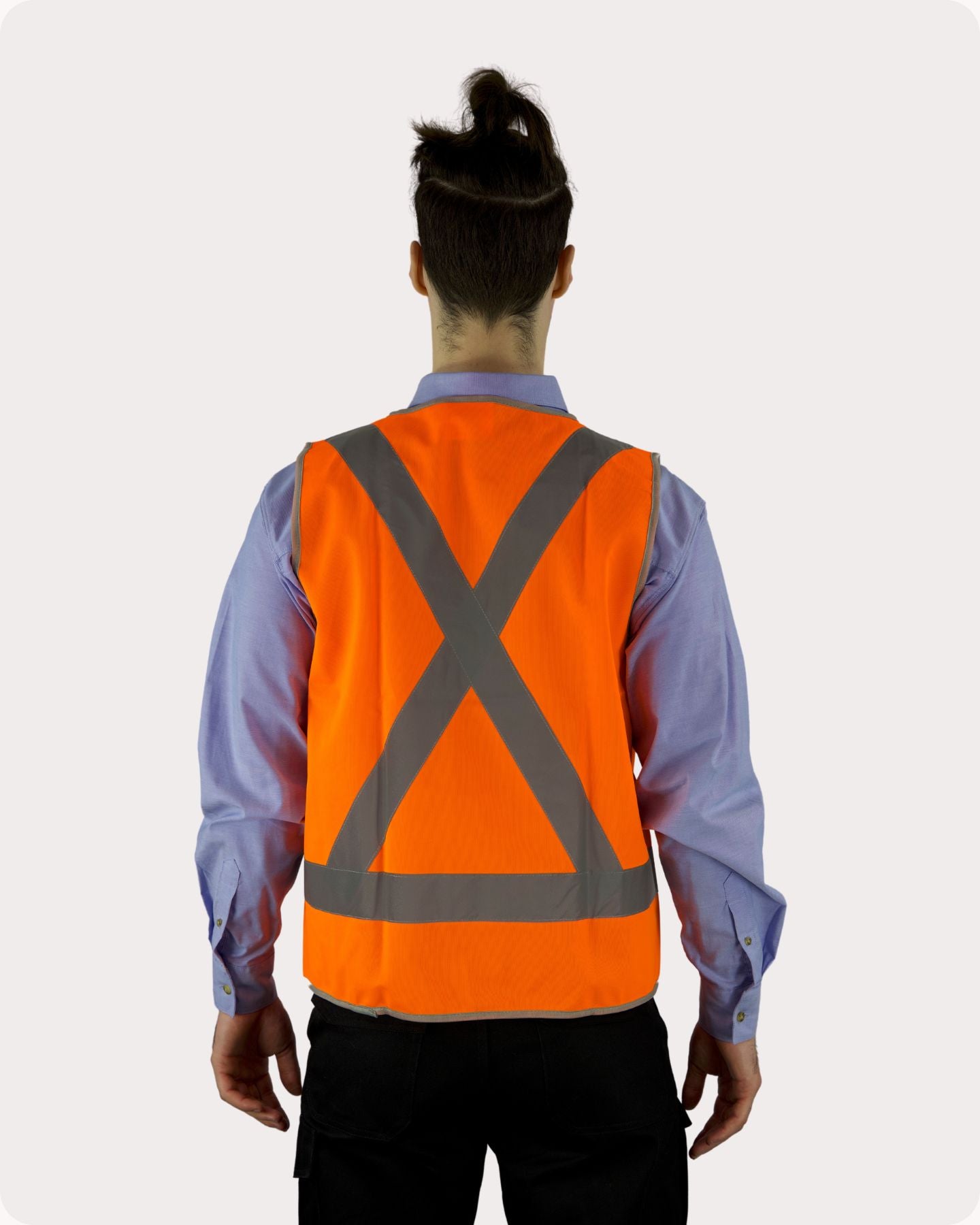 Hi Vis Taped Safety Vest 12VOR