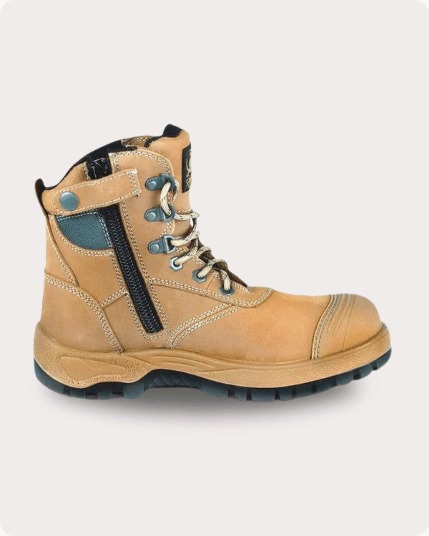 Zip Sided Work Boots 8609