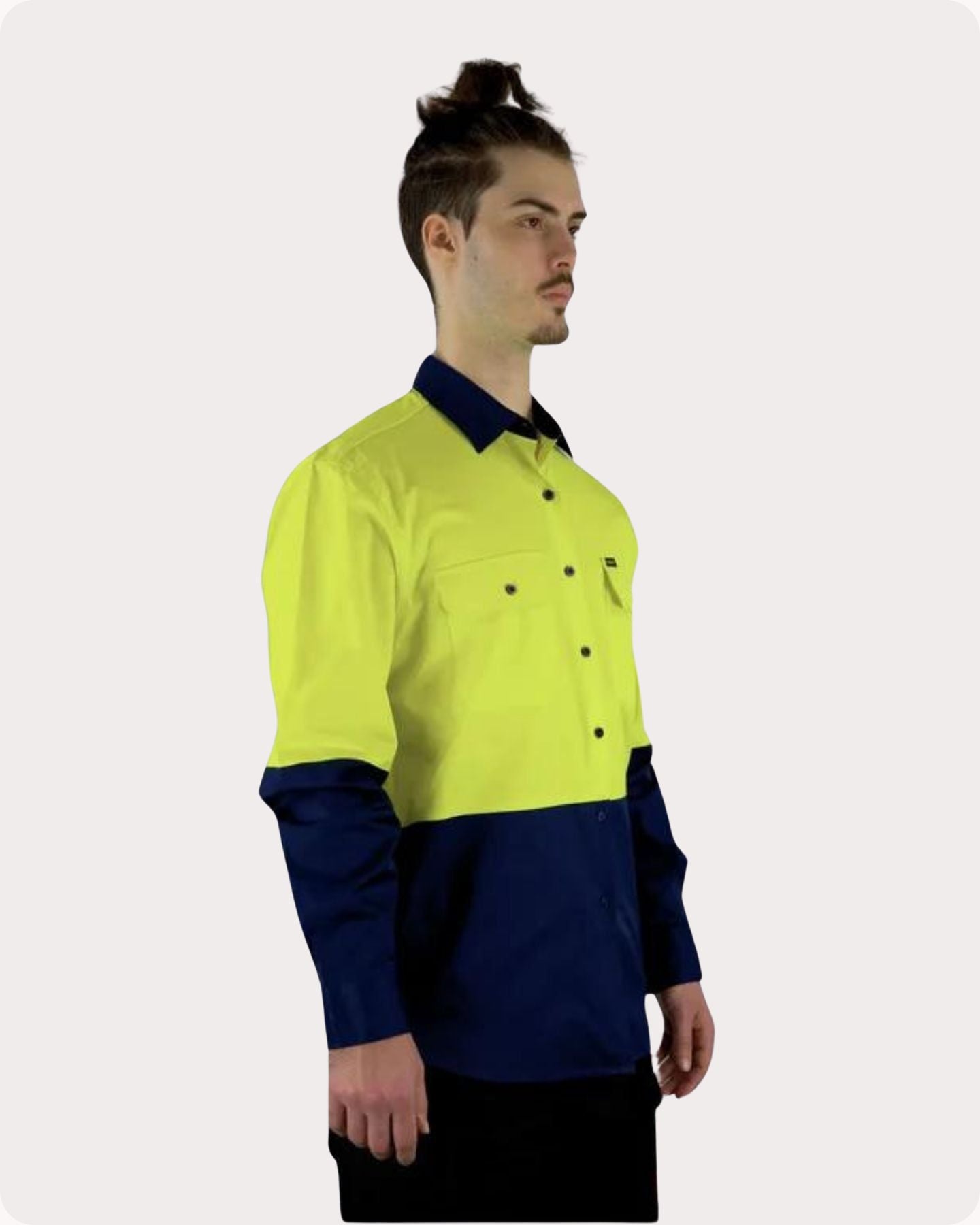 Hi Vis LS Drill Shirt 7LDY