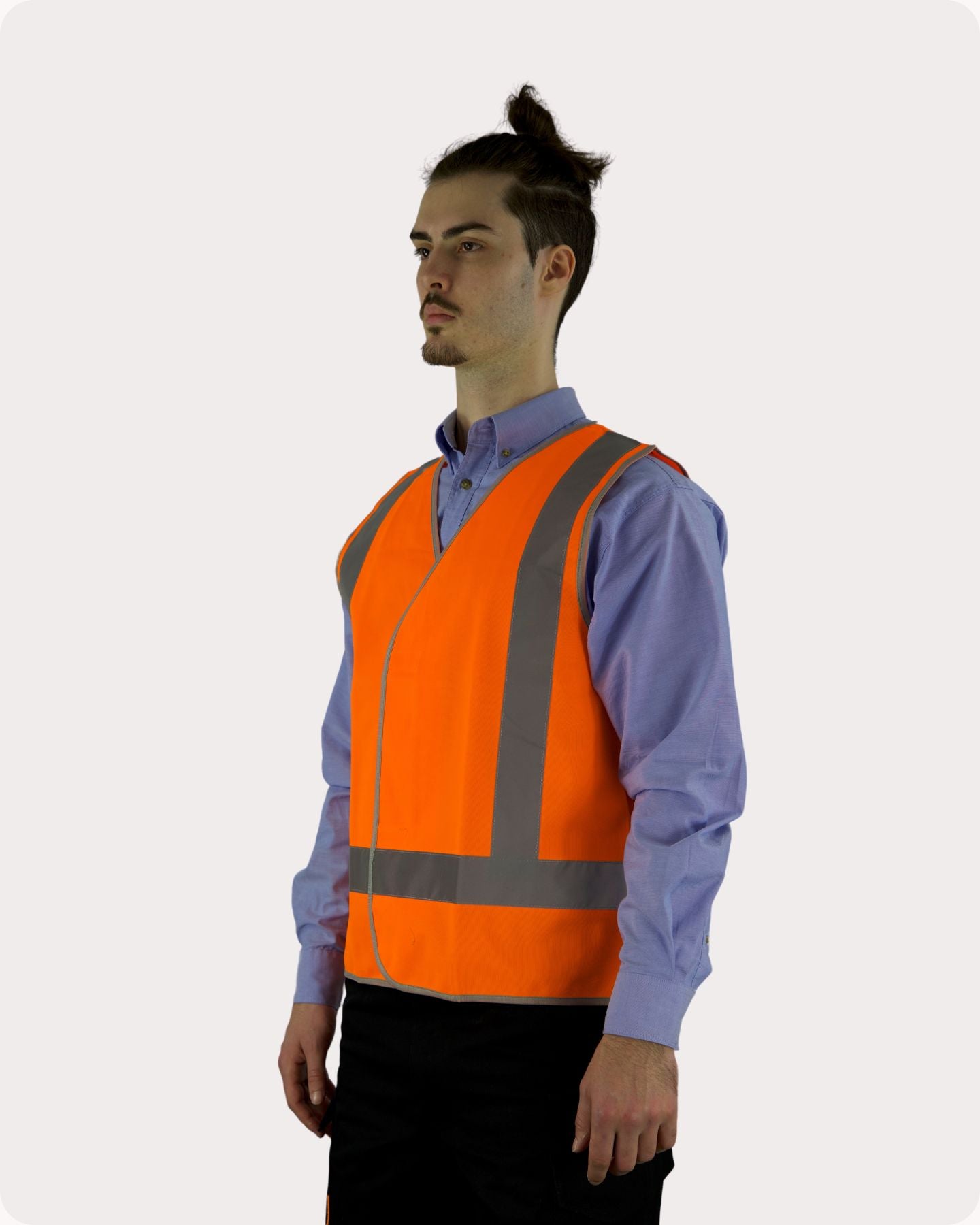 Hi Vis Taped Safety Vest 12VOR