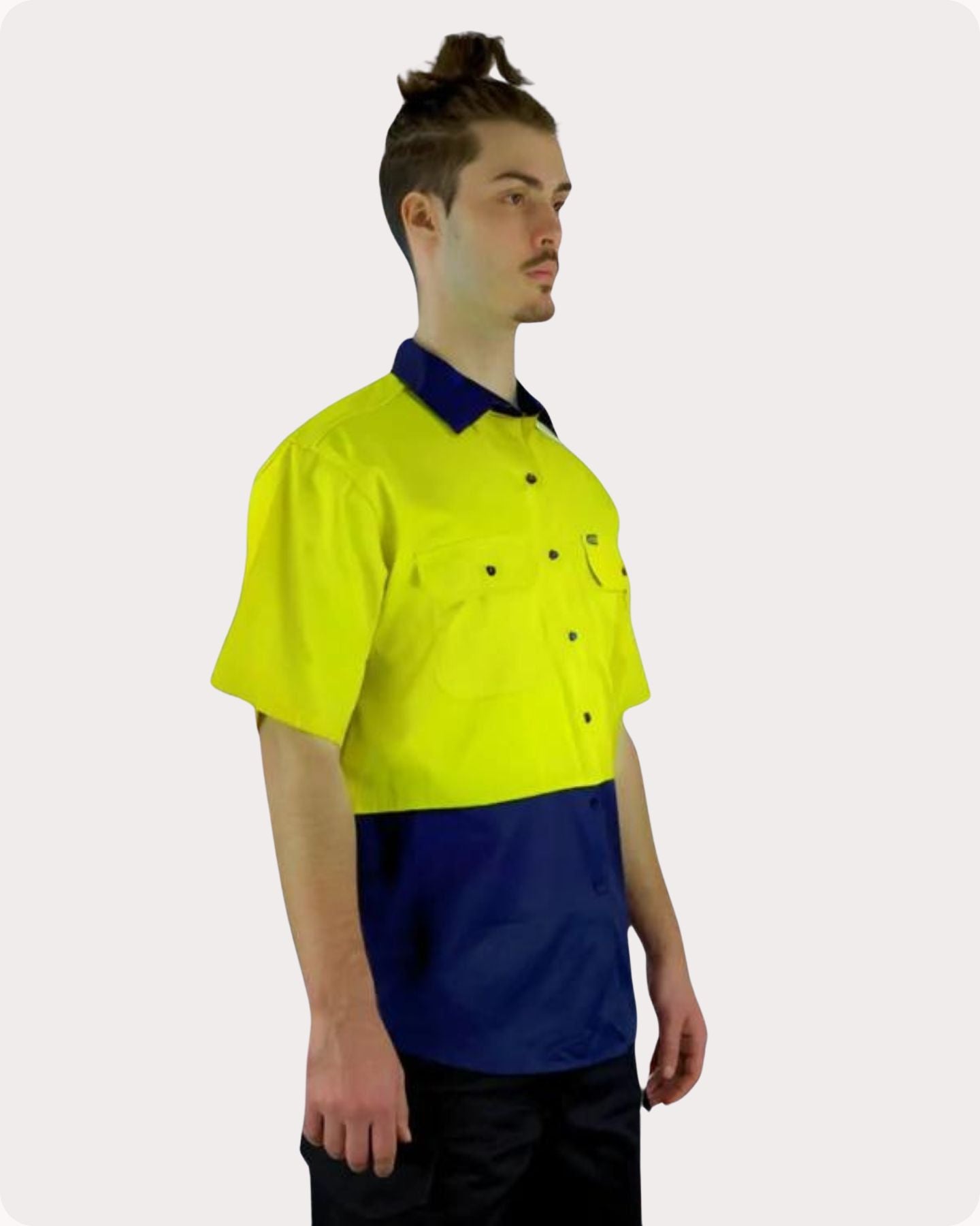 Hi Vis SS Drill Shirt 7LDYS