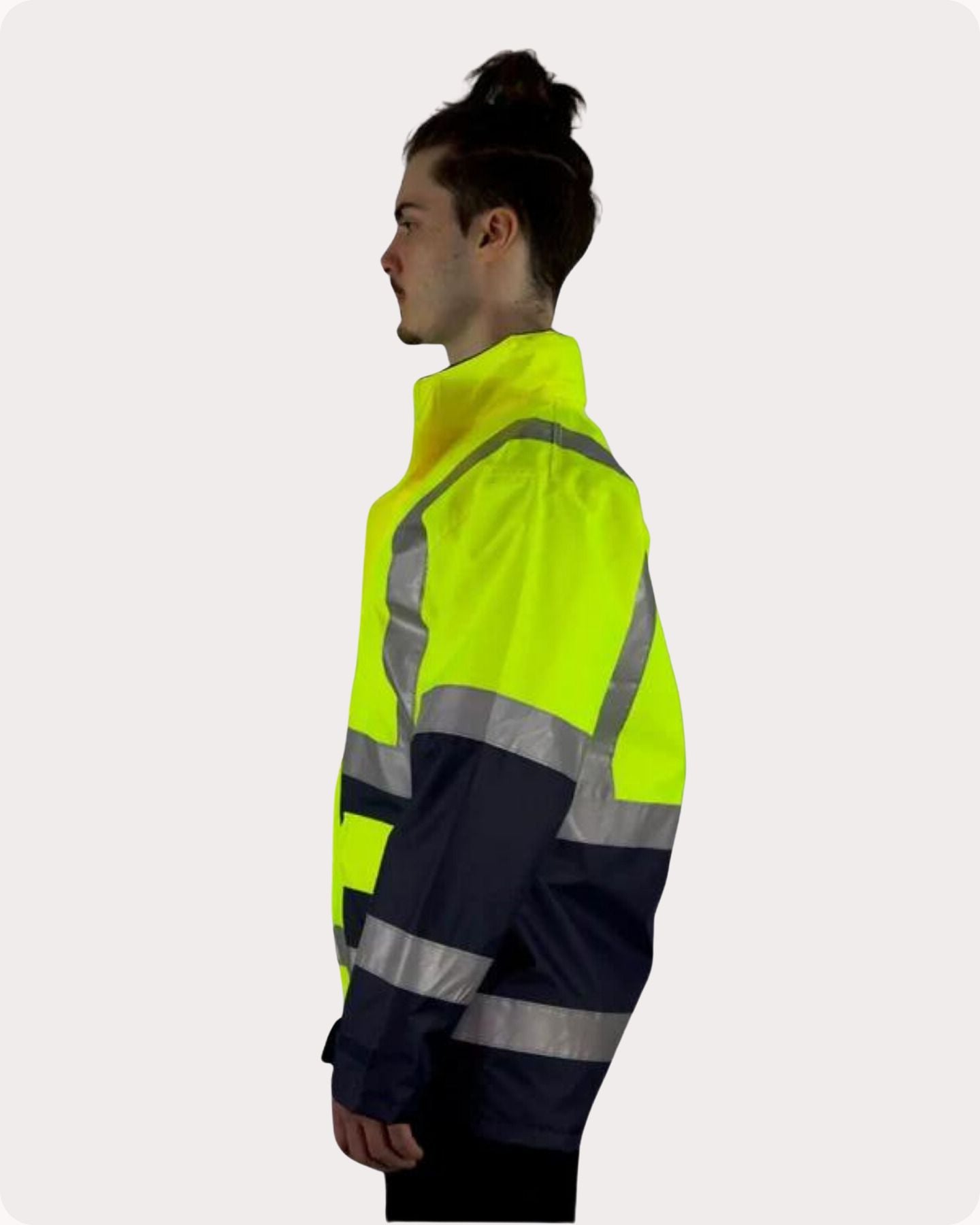 Hi Vis Taped Rain Jacket 2RJYT