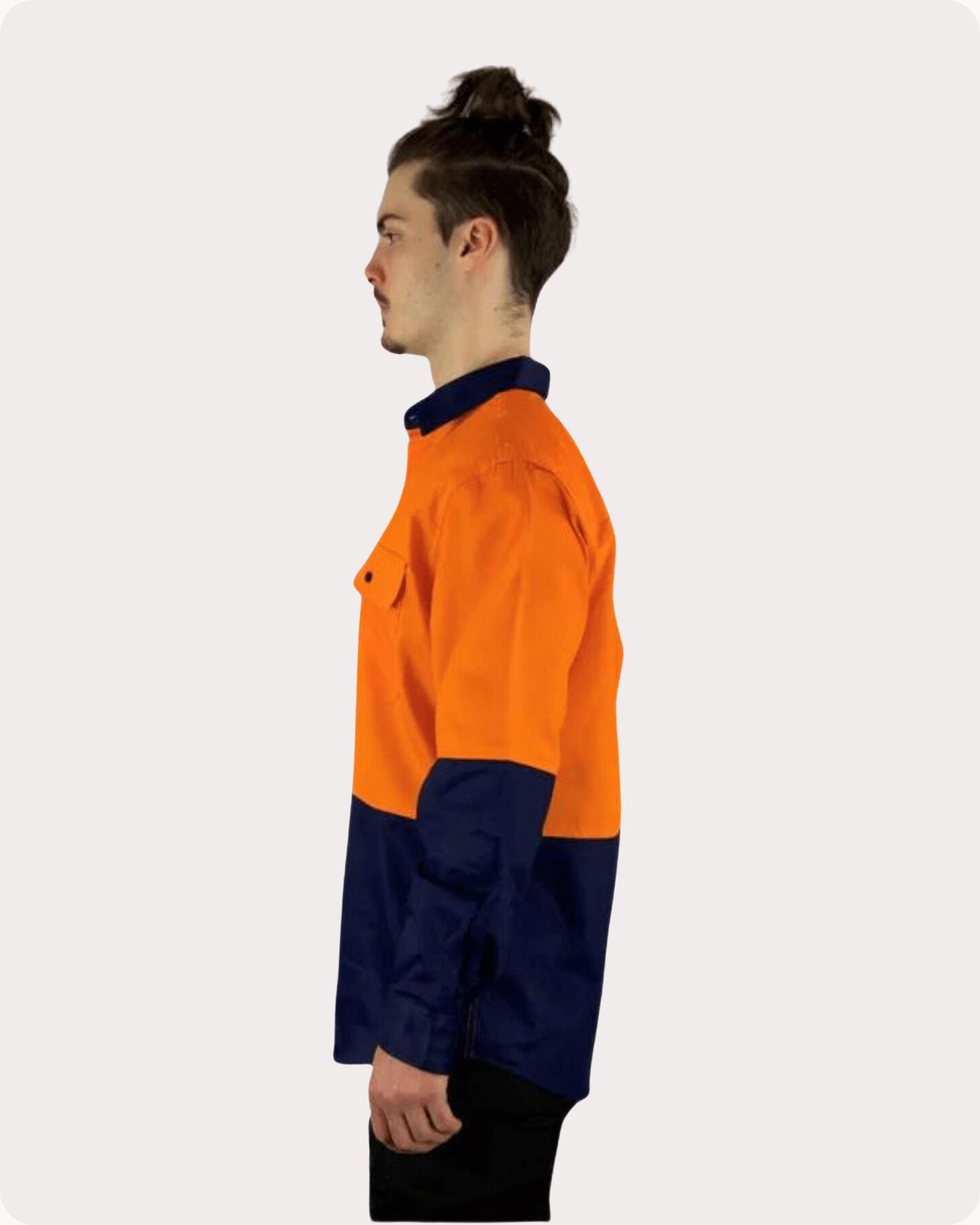 Hi Vis LS Drill Shirt 7LDO