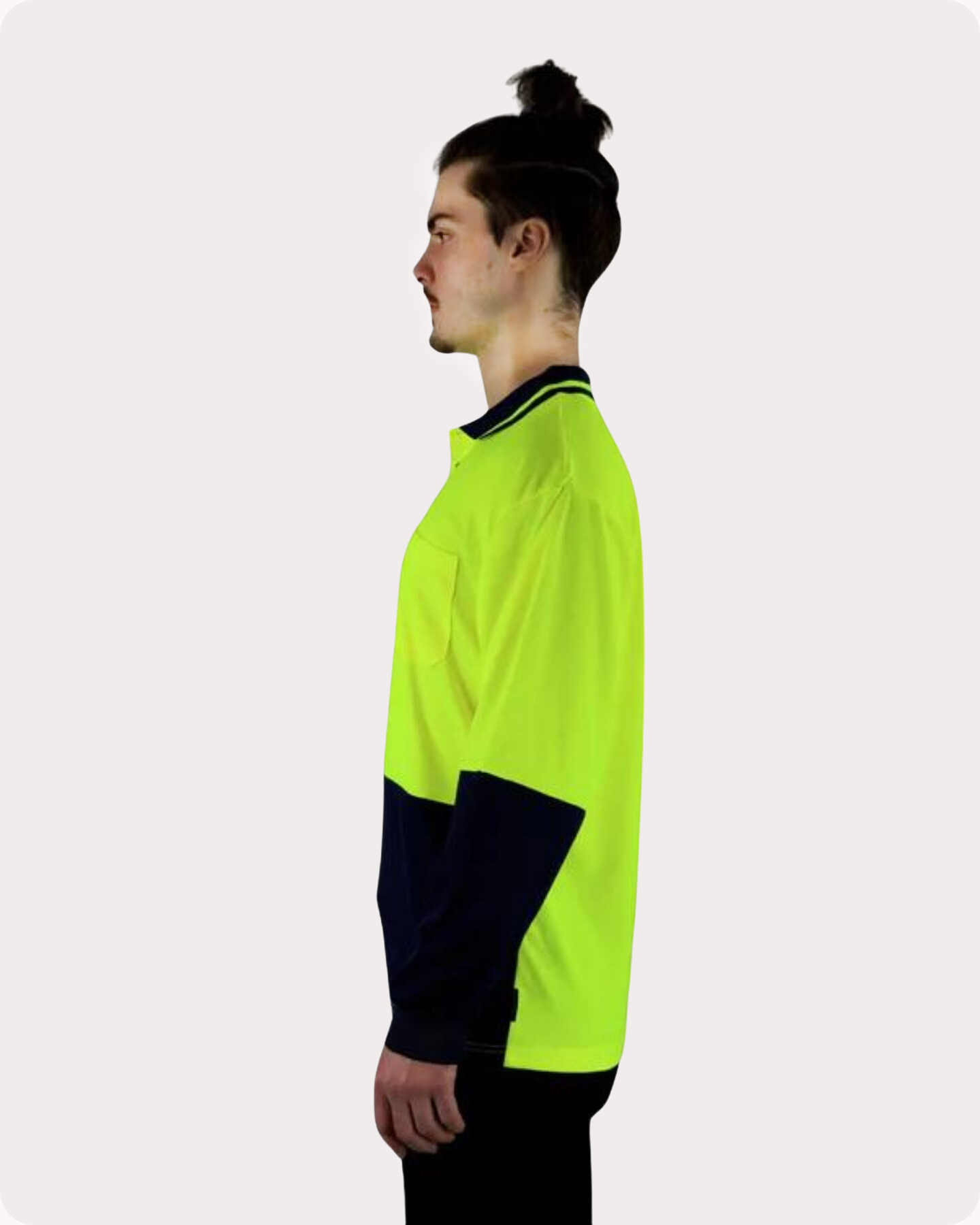 Hi Vis LS Polo Shirt 19YL