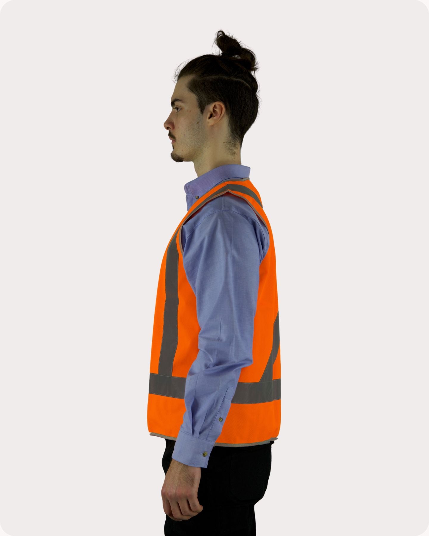 Hi Vis Taped Safety Vest 12VOR