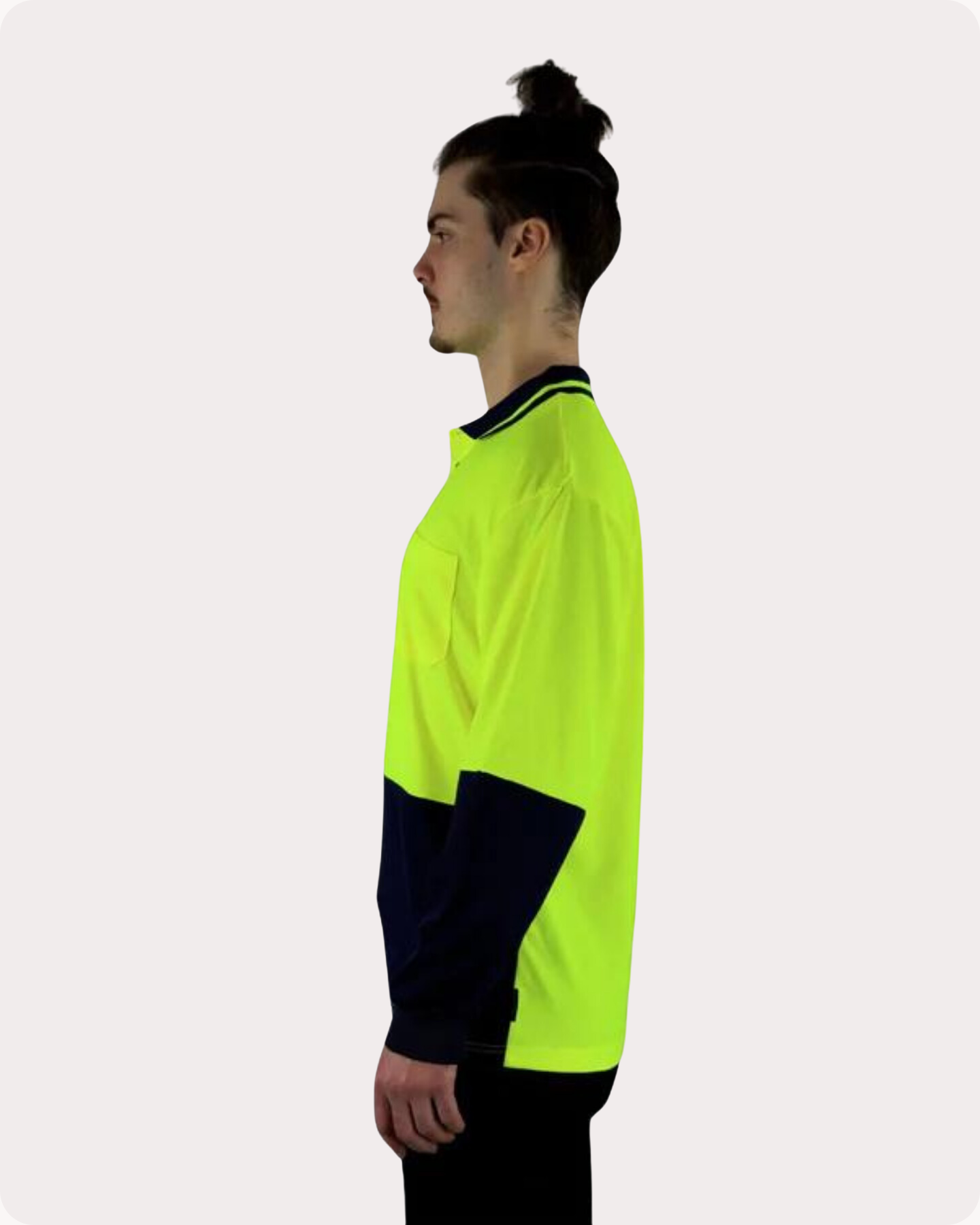 Hi Vis LS Polo Shirt 19YL