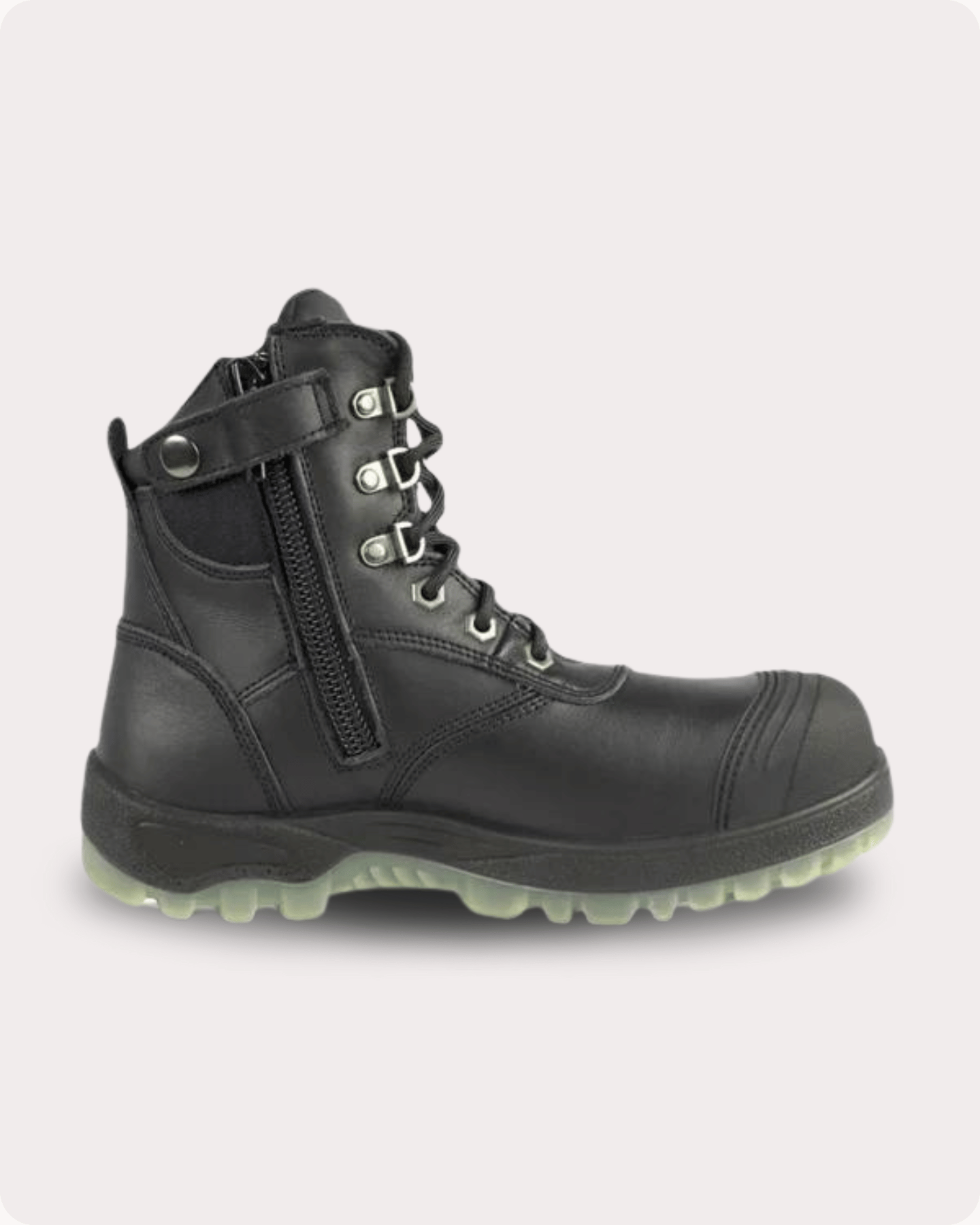 Zip Sided Work Boots 8602