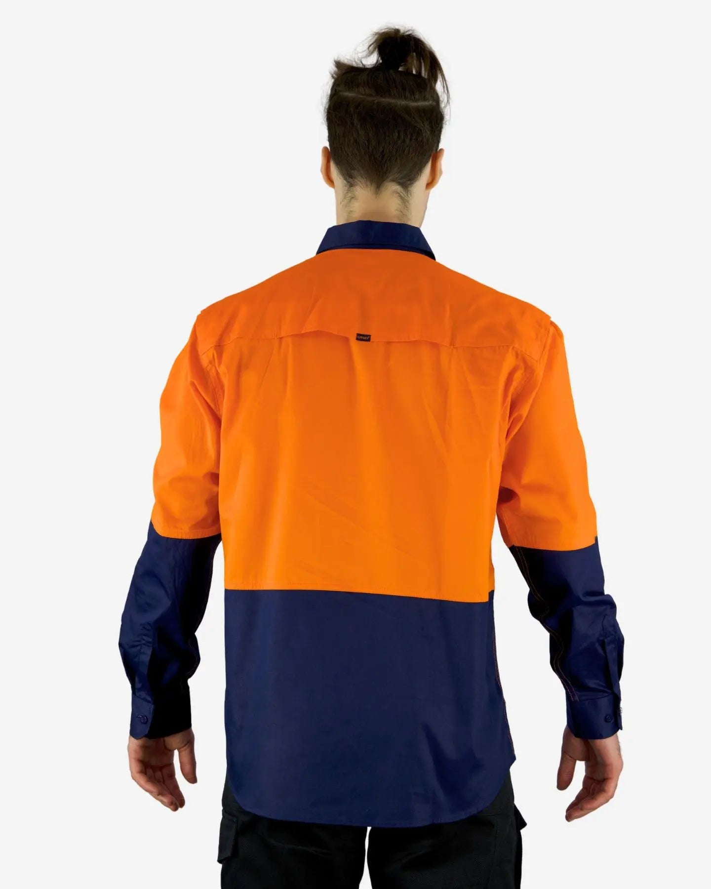 Hi Vis LS Drill Shirt 7LDO - Orange